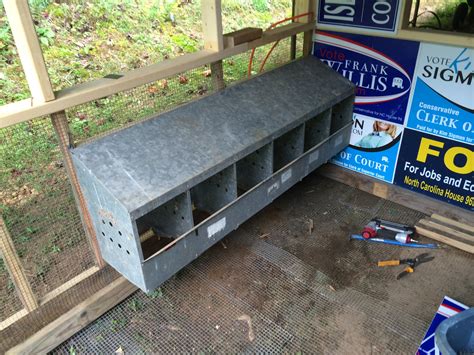 craigslist metal nesting boxes|Metal Chicken Nest Box. .